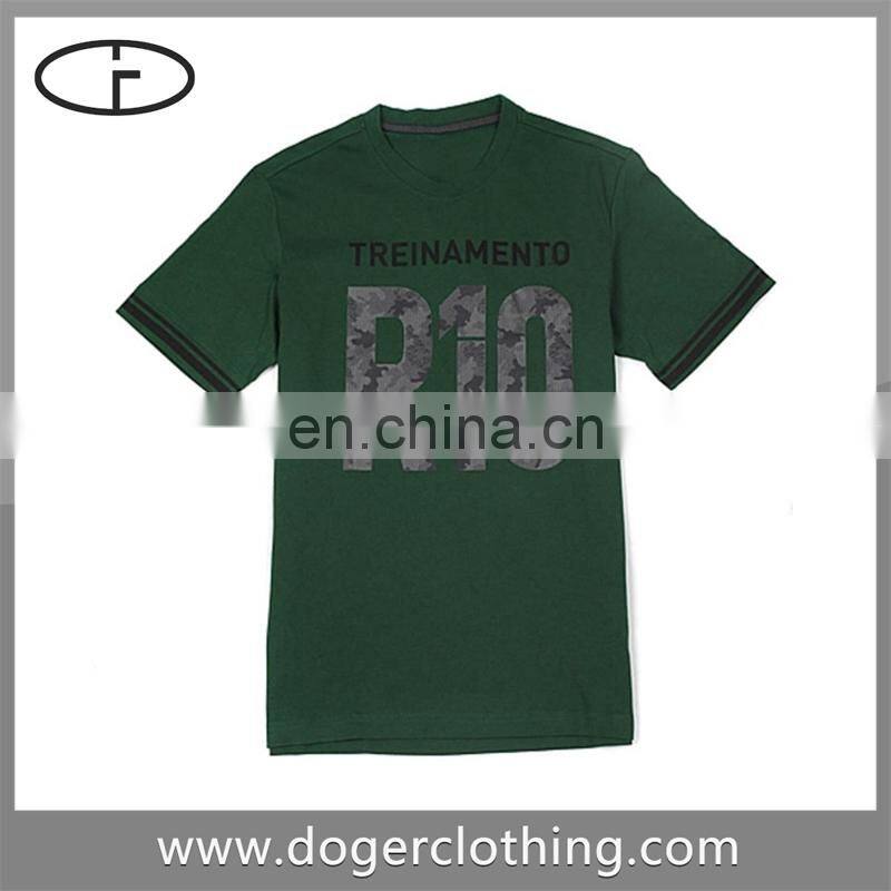 Men's fashion custom printing dry fit t-shirt