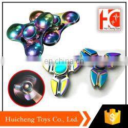 Shantou factory platinum metal finger spinner mini with high quality