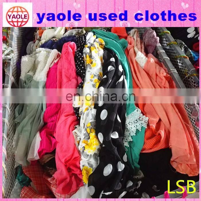 2017 Best quality Sorted wholesale second hand clothes in ireland