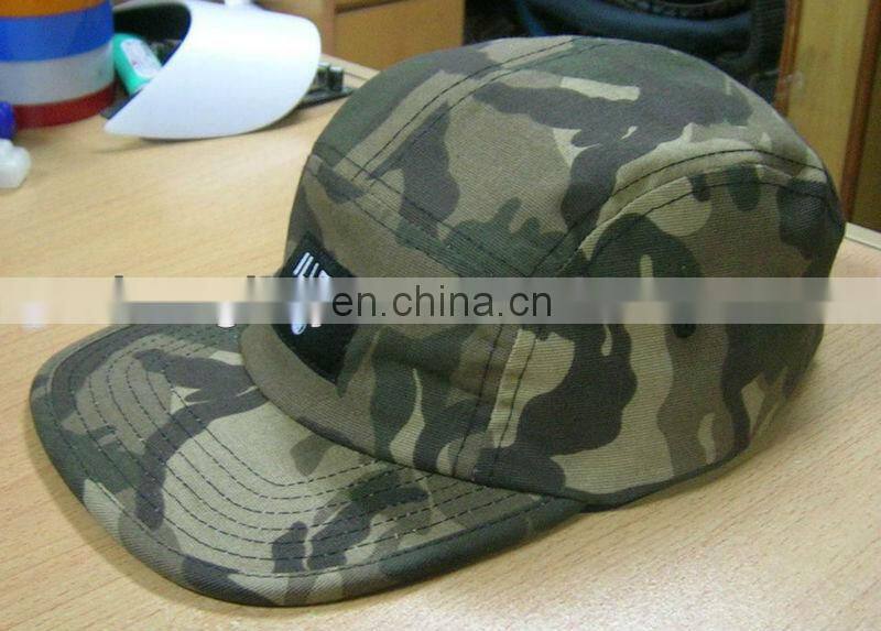 5 panel camp camo hat