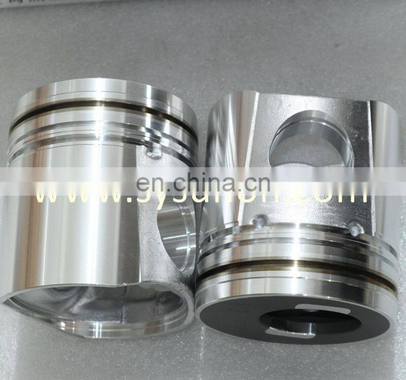 Dongfeng truck diesel engine piston 3925878 3926246 3802601 6CT engine piston kit for construction/mining machinery parts