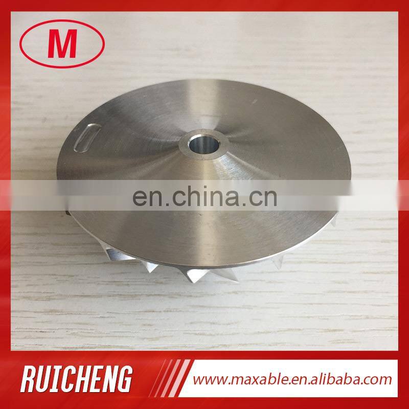 RHC6 41.59/64.96mm 6+6 blades Turbocharger Billet/milling/aluminum 2618 compressor wheel for CXAD