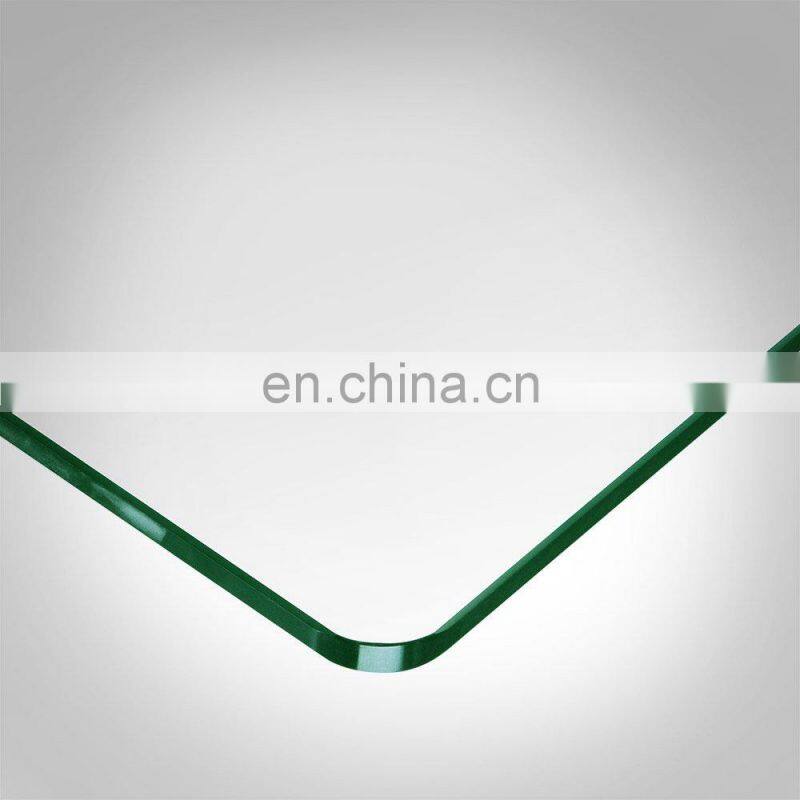 6mm 8mm 10mm 12mm Tempered Glass Table Tops For Dining Table Coffee Tea Table