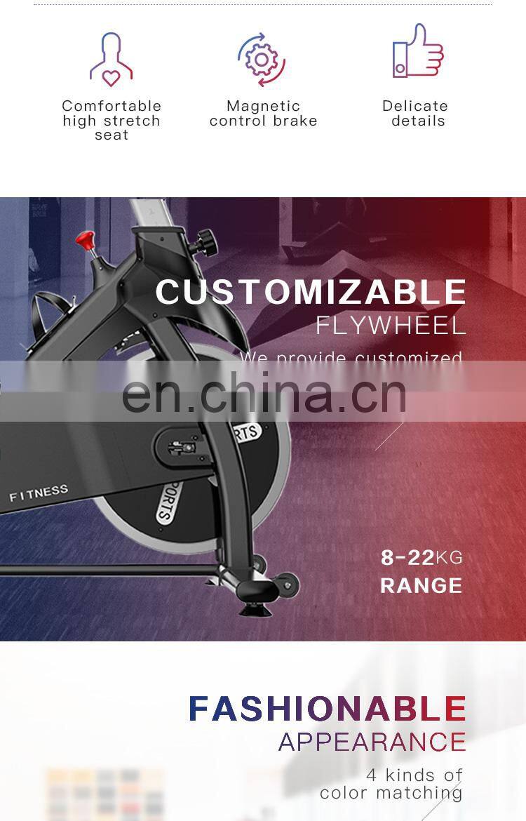 Fitness Exercise Reach Air Cycle Spining Bike Stationary Indoor with Lcd