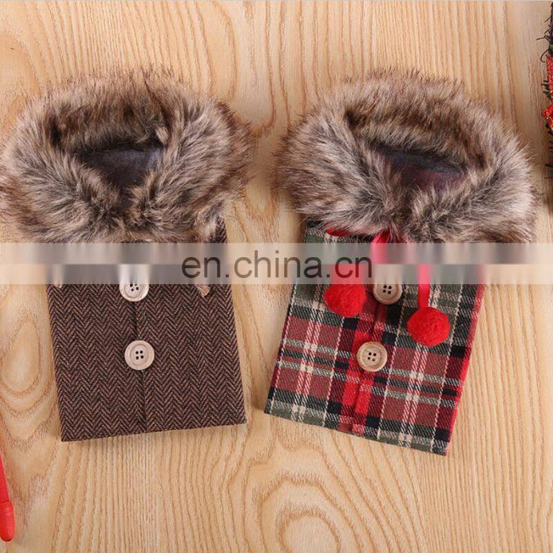 Amazon hot sale Christmas Wine Bottle Cover Bags