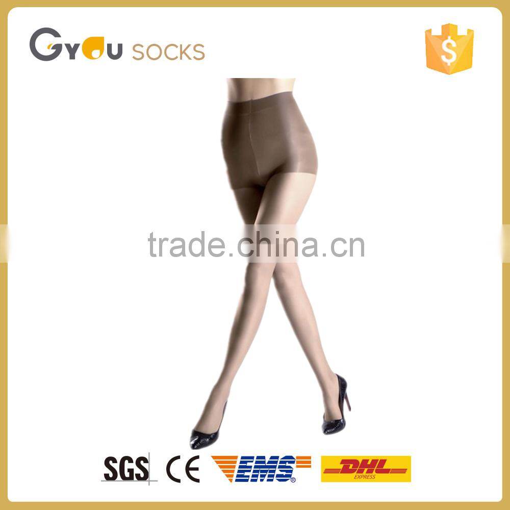 Women's 15 Den Ultra Sheer Toe Control Top Shaping Pantyhose Tights