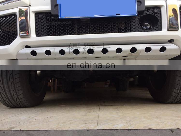 W463 G-class G63 Auto Front Bumper+GUARD SKID PLATE G550 G63 G65 Underride Guard - Edition 463 front skid plate
