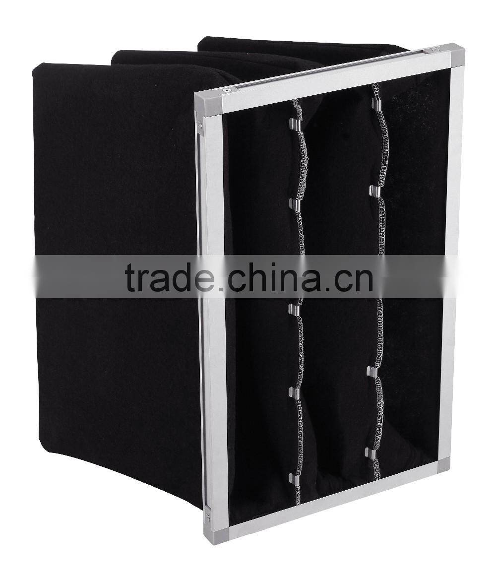 HVAC air handling unit pocket dust collector carbon ahu bag filter