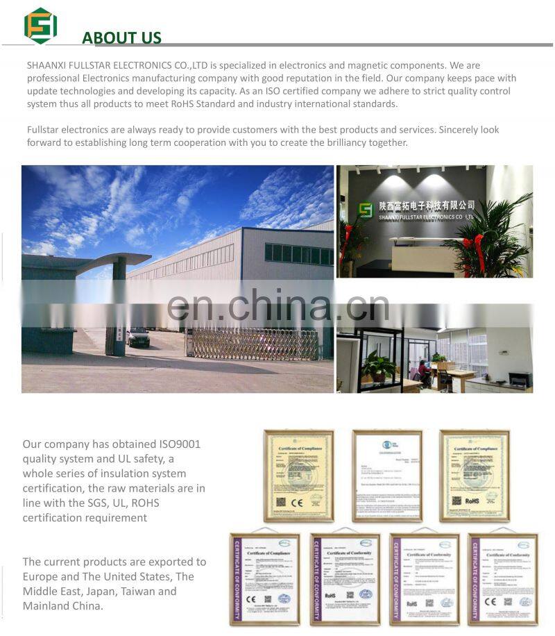 Customized Rod Core Choke Copper Wire HF Inductor 0.1-4uH