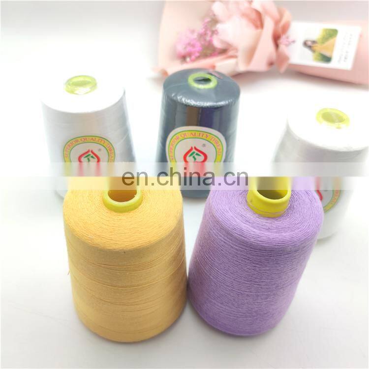 cheap good quality hot sale polyester yarn 40/2 sewing thread