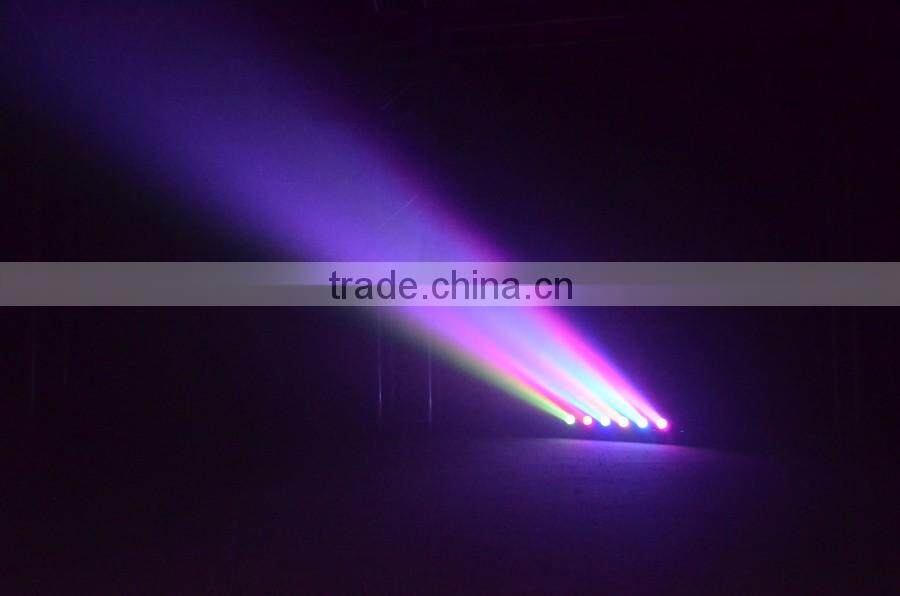 Beam 06 6pcs* 15w RGBW 4 in one Led Matrix Beam Bar Light for stage