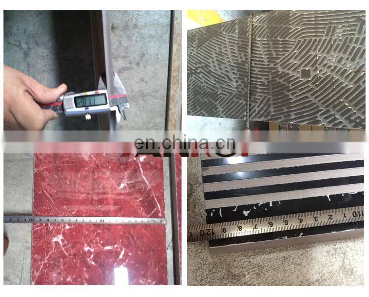 Polished marble style non slip groove step tile porcelain stair tile