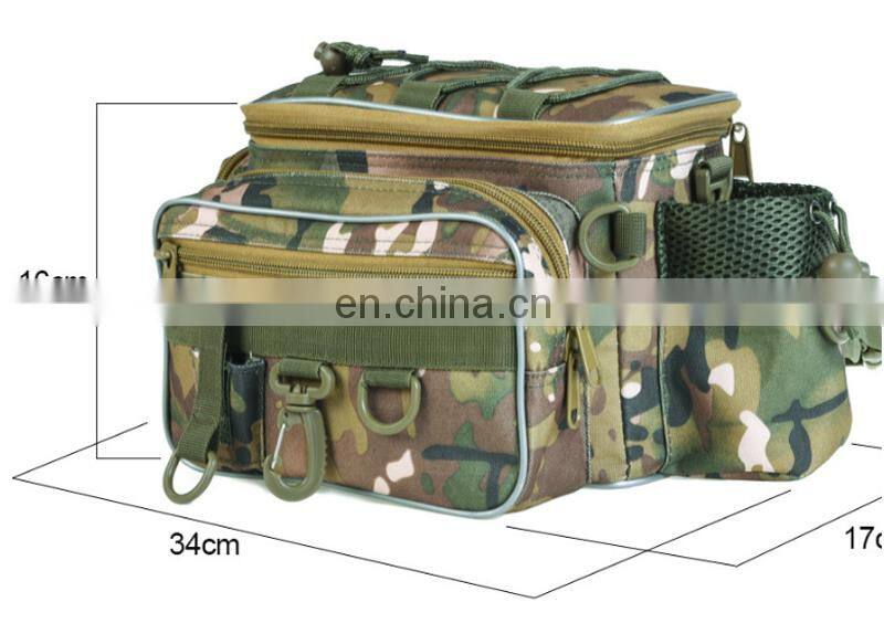 pesca vara Waterproof Single Shoulder Backpack Crossbody Messenger Sling Bags for Camping Hiking Cycling Fishing Tackle Bag