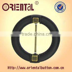 50mm rectangle shape customizable black plastic buckle