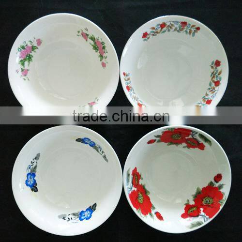 unique salad bowls, wave shape salad bowl, flower shape soup bowls