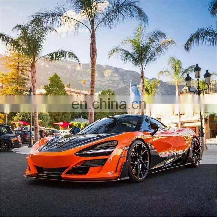 Runde Dry Carbon Fiber Kits For 16-19 Mclaren 720S Upgrade Mansory Style Body Kit Front Bumper Rear Bumper Side Skirts Fender