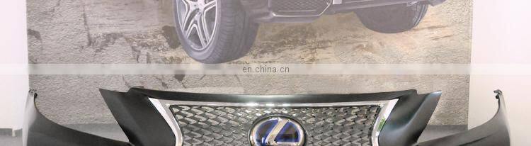 Runde Resin Material Body Kit Modified F Style LS600h Suitable For 2006-2012 Lexus LS460 Front Bumper With Front Grille Fog Lamp
