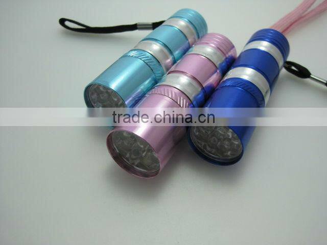 Cheap aluminum mini 9 led torch in Ningbo