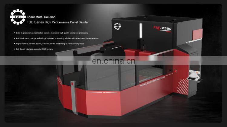 TL Bend Brand FBE Automated Panel bender with multi-axis robot