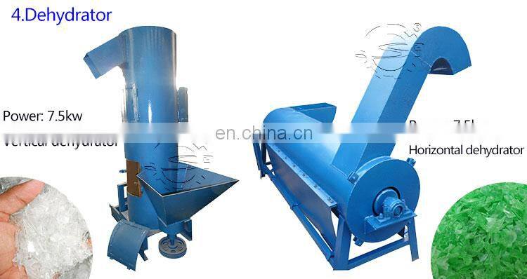 new design high performance durable waste PET bottles plastic crusher price