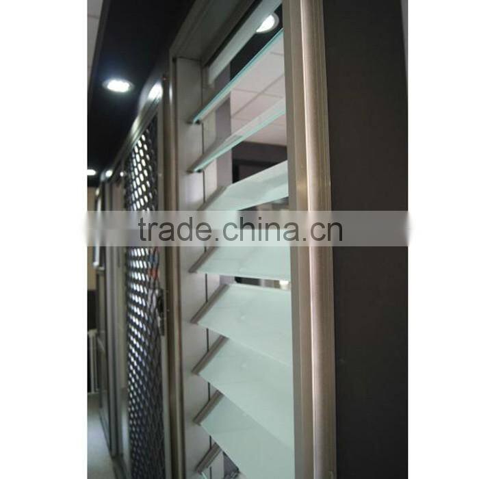 Newest Design Custom Glass Bathroom Louver Window