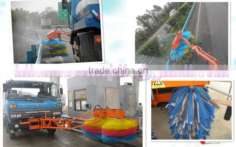 2013NEW Dongfeng 4*2 broom sweeper truck / tow road sweeper