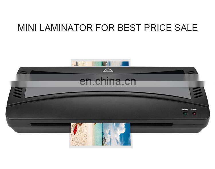 China hot sell Laminating Supplies Thermal machine Professional 2 Roller Thermal Laminator