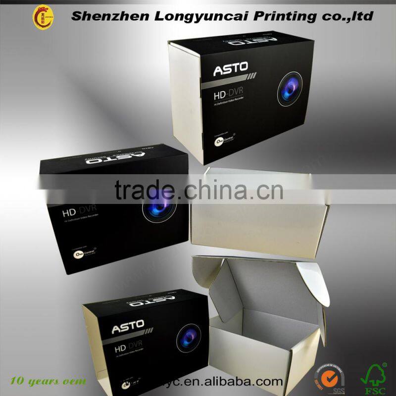 2015 new design high quality color cardboard paper box for candle