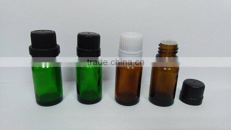 new arrival 10ml green glass essential oil bottle