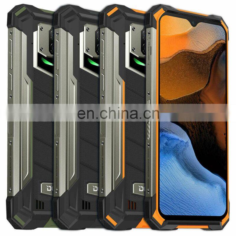 Rugged Cell Phones Smartphones 4G DOOGEE S88 Plus 8GB 128GB NFC Wireless Charge 10000mAh Power Bank Function Mobile Phone