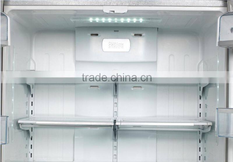220v 50hz home star luxury meps lcd refrigerator