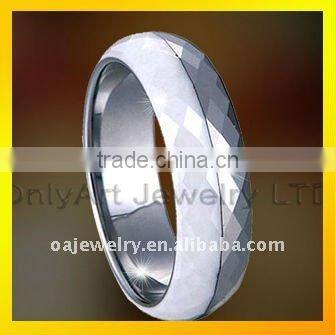 classic men engraved lord white tungsten ring