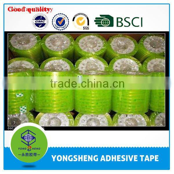 Hot Selling BOPP Easy Tear Colorful Office Transparent Stationery Tape Offer Free Samples