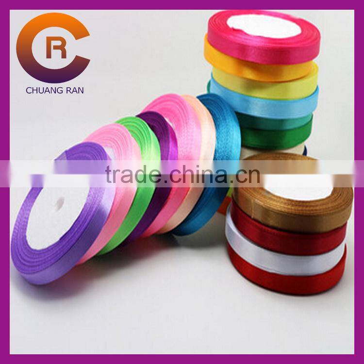 Pink custom made cheap black emboss printed ribbons