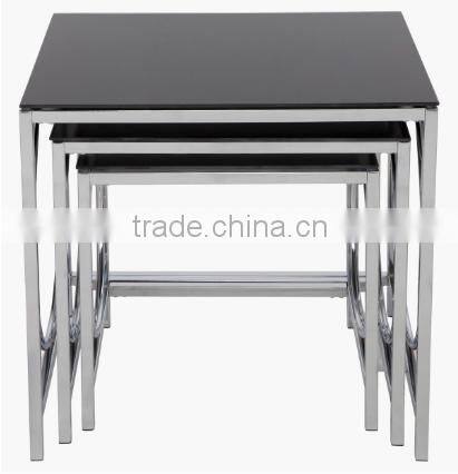 Service Nest of Tables, stacking dining table