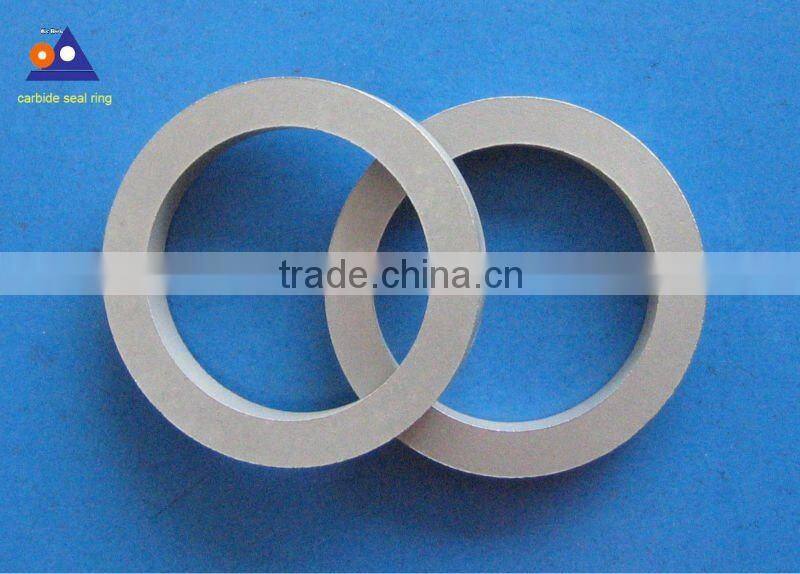 Mechanical Seal rings tungsten carbide wear parts with Hot Isostatic Pressing in long life circle