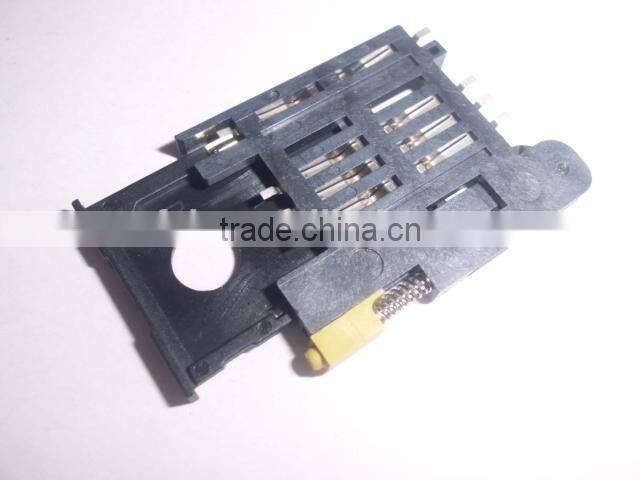SIM gets stuck SIM card slot 6PIN Card reader 6PDraw-out type
