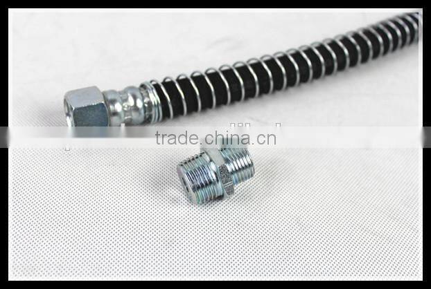 Fiber Braided Flexible Rubber Air Brake Pipe Assembly with SAE J1402 standard