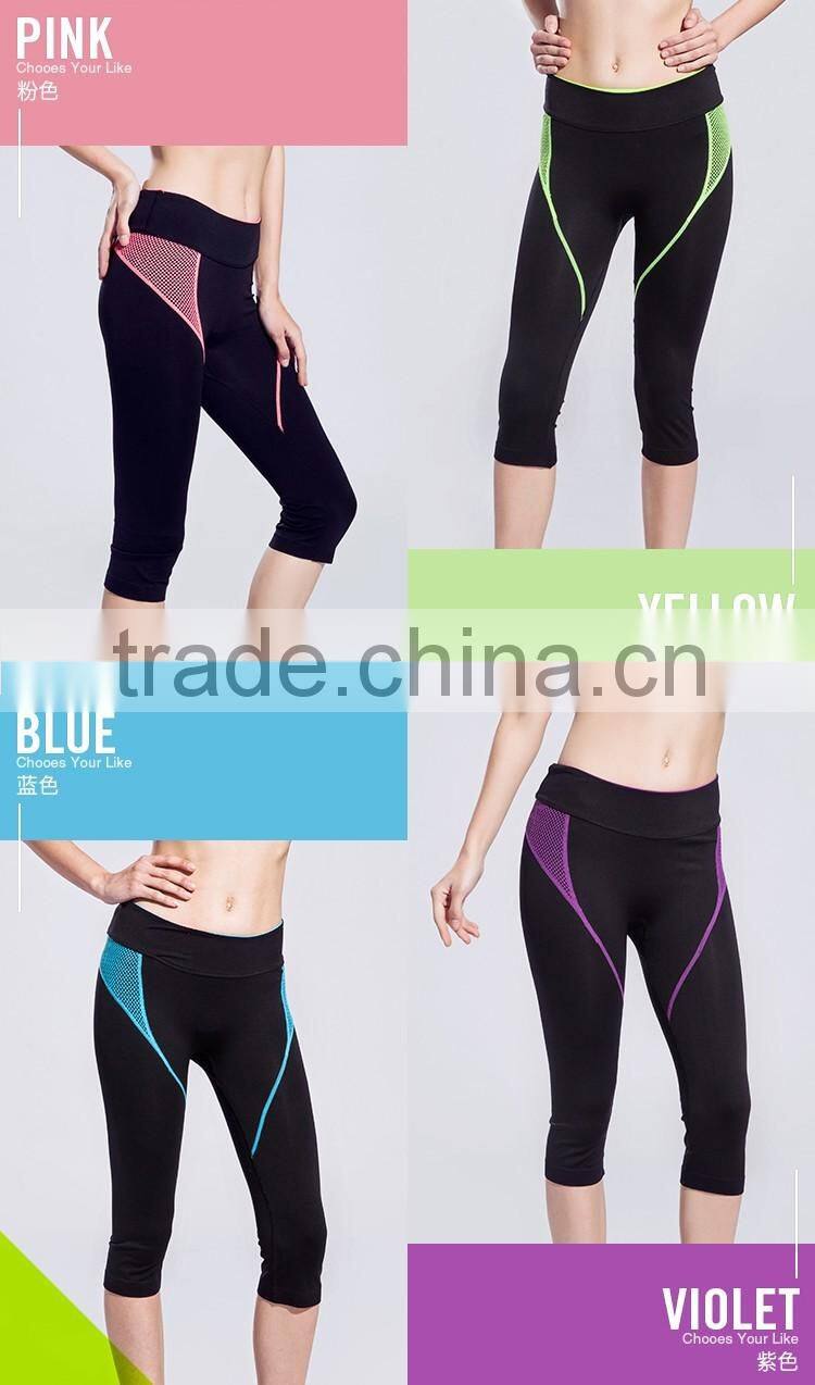 2016 women Yoga Fitness OEM women's pants
