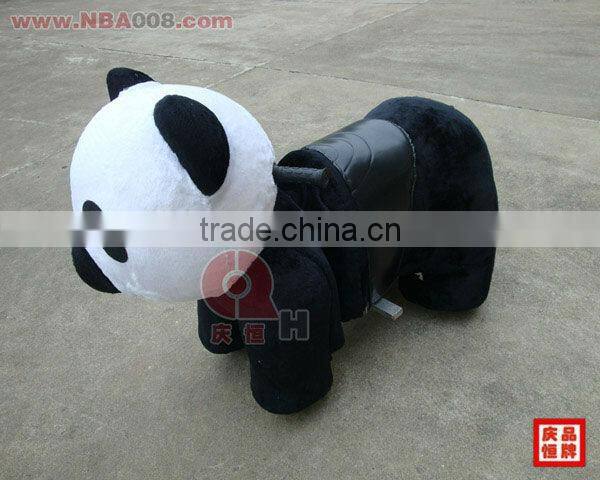 electric panda kiddie ride