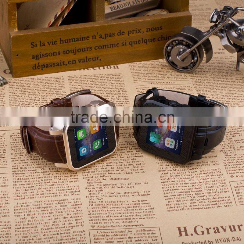 1.54" IP67 waterproof touch screen Android smart watch with 3G/WIFI/GPS , wrist smart watch cellphone