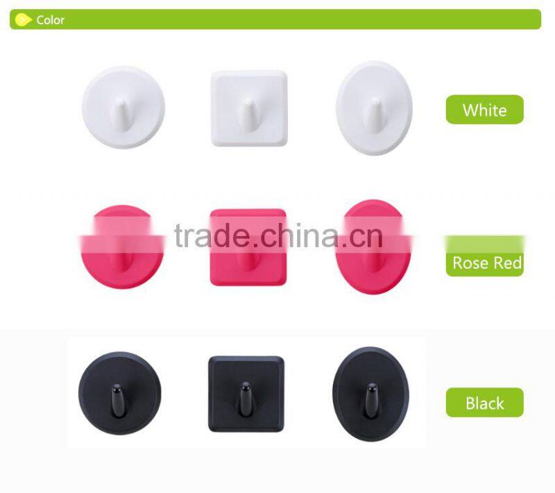 D717 D723 2015 New Product Plstic Hook Wall Hook Houseware Colorful Coat Hook