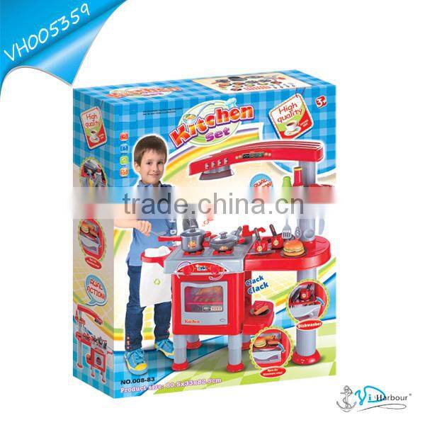 2015 New Style Kids Plastic Kitchen Set Toy