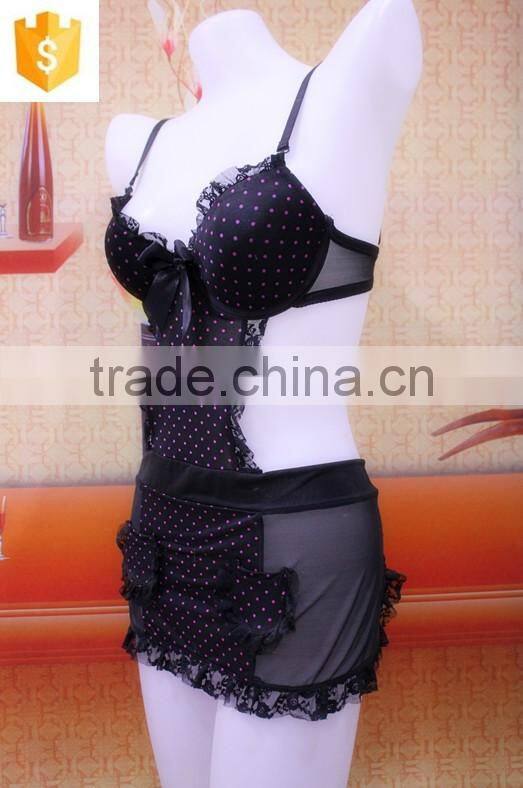 extreme hot sexy lingerie , stiff mesh fabric Ladies Sleepwear,baby doll fashion lace open transparent