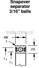 JU050XP0 Reail-silm Thin-section bearings (5x5.75x0.5 in) Kaydon Types sealed bearing Textile machine bearings