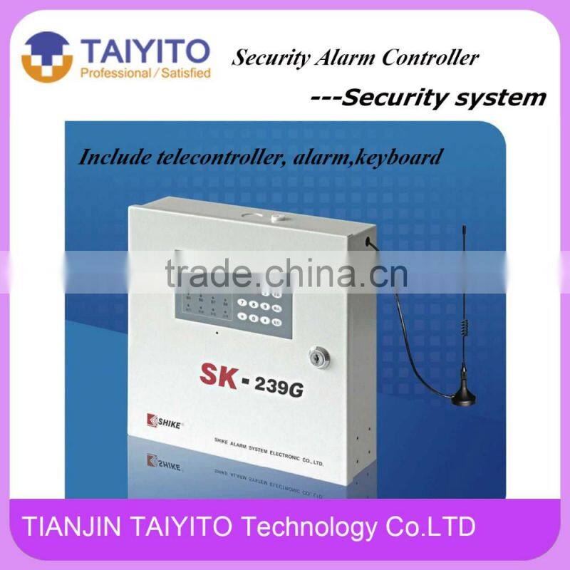 Wifi gsm gprs wireless digital smart home alarm system