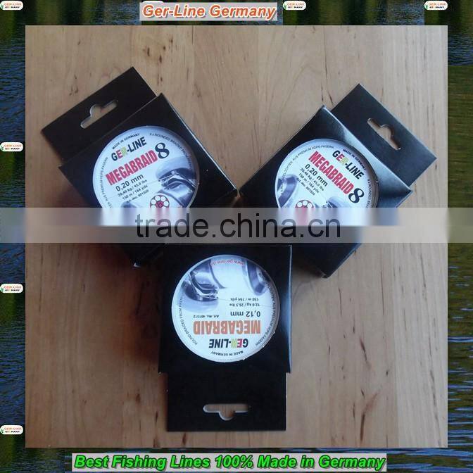 Best braided fishing lines 100% made in Germany 8-braid 0.10-0.50mm 20.2-134.8lbs strong and smooth for freshwater and saltwater
