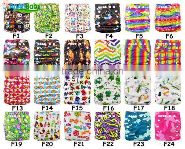 Cuties Cartoon Character All In One Comfortable Best Baby Cloth Diapers