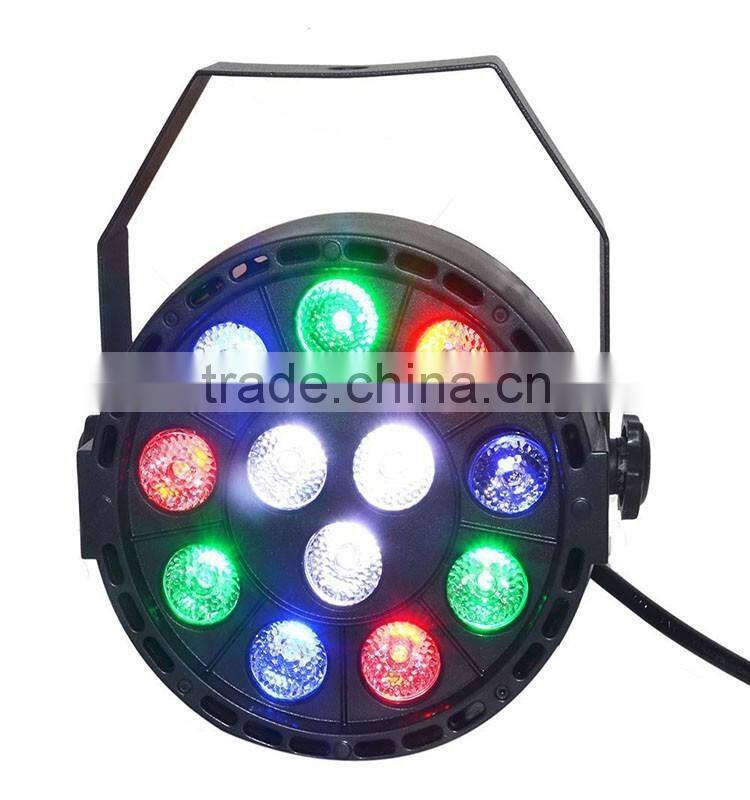 Par Light 12 LED Super Wonderful Mini Stage Light DMX512 Control Lighting For Party Show KTV DJ Wedding