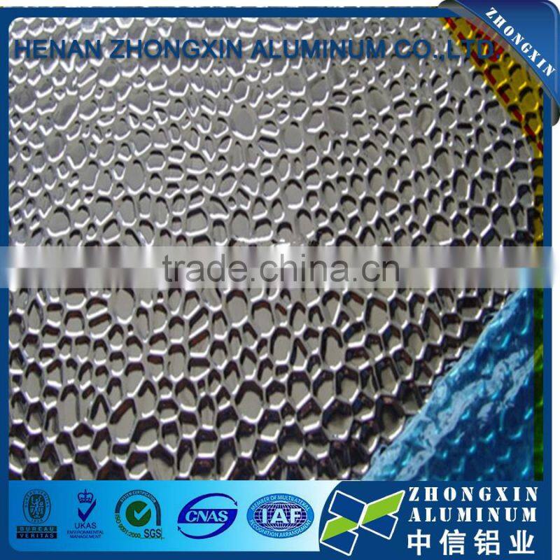 Low price of embossed 3003 H22 kindle aluminum sheet for bus floor/stairs